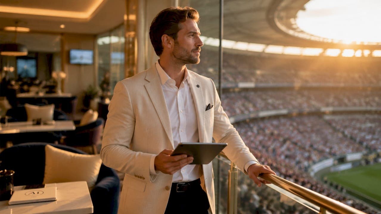 Role of dedicated host in sports hospitality